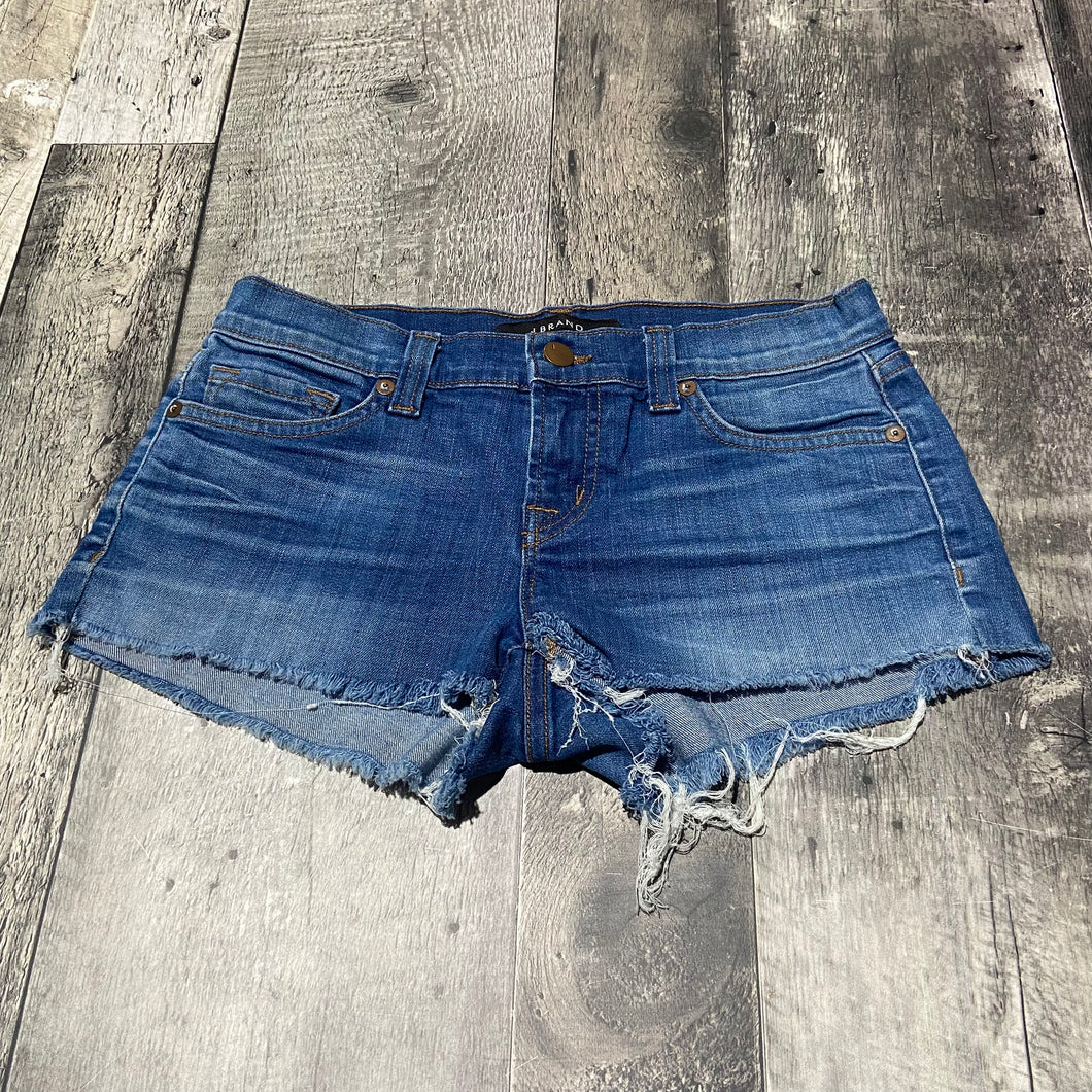 J Brand blue denim shorts - Hers size 24