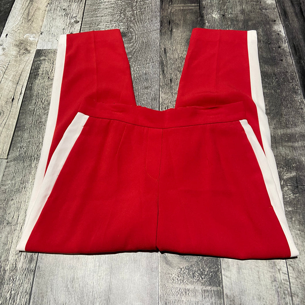Babaton red/white pants - Hers size 4