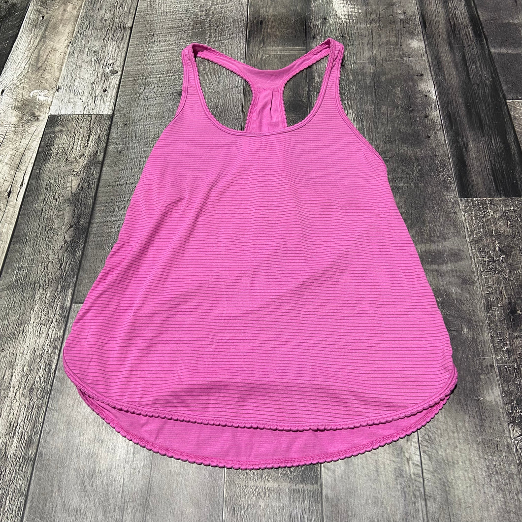 Lululemon pink tank top - Hers no size approx 8