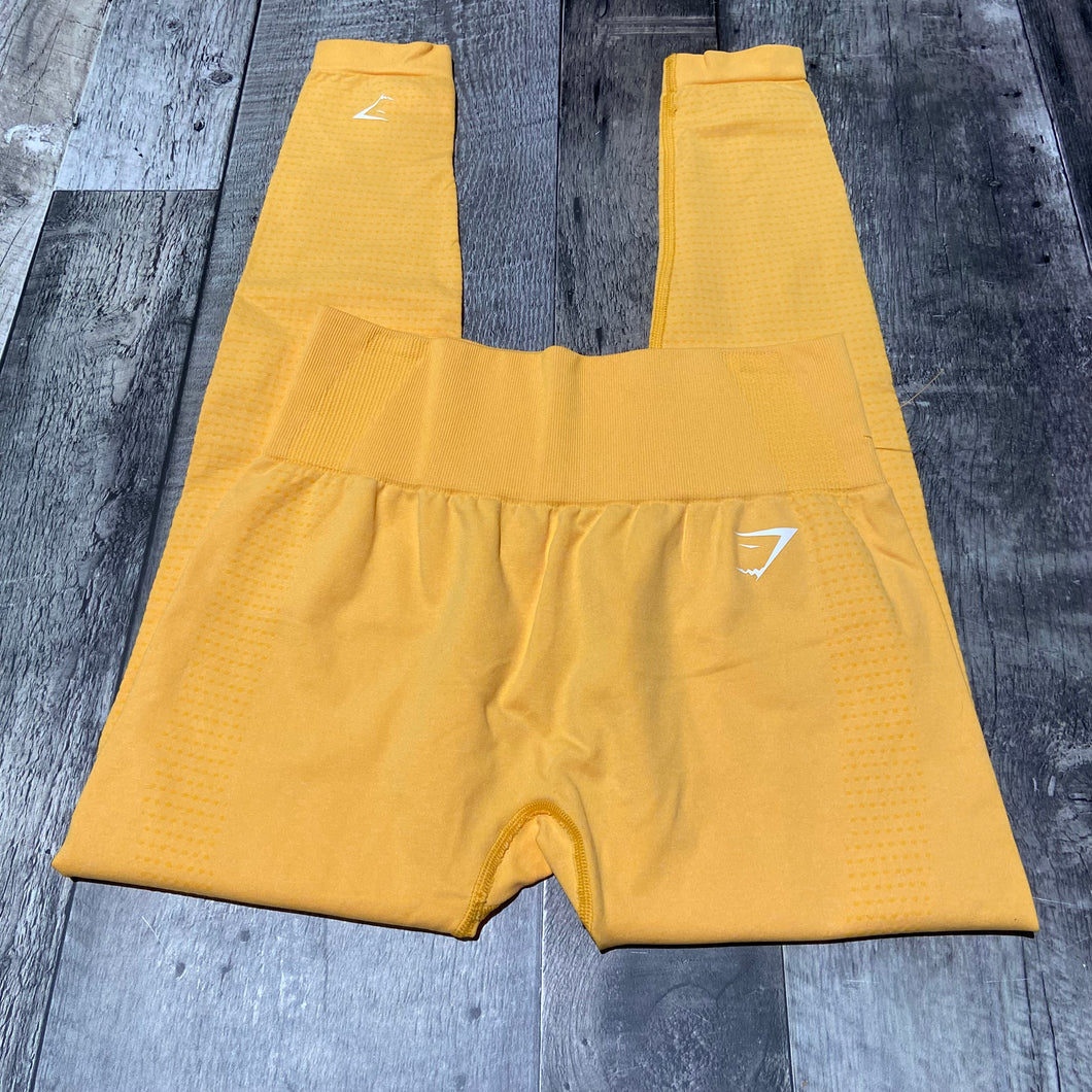 Gym Shark orange leggings - Hers no size approx S