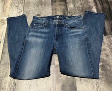 Load image into Gallery viewer, 7 for all mankind blue jeans - Hers size 25

