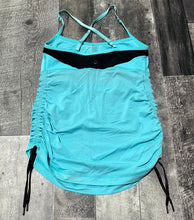 Load image into Gallery viewer, lululemon blue/black tank top - Hers size 4
