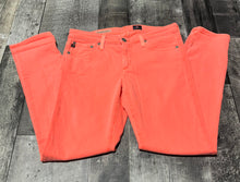 Load image into Gallery viewer, AG orange straight leg jeans - Hers size 27
