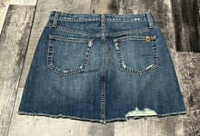 Load image into Gallery viewer, Joe’s blue skirt - Hers size 27
