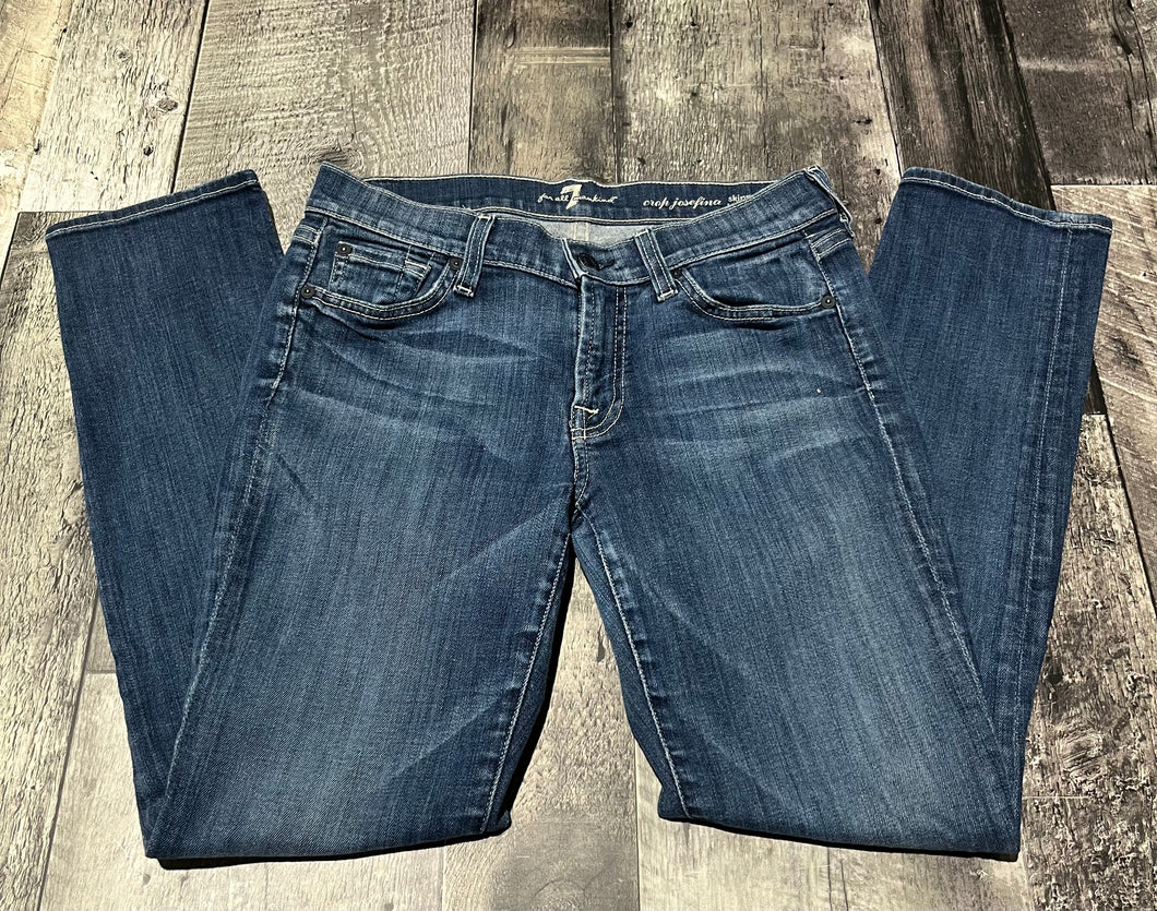 7 for all mankind blue jeans - Hers size 24
