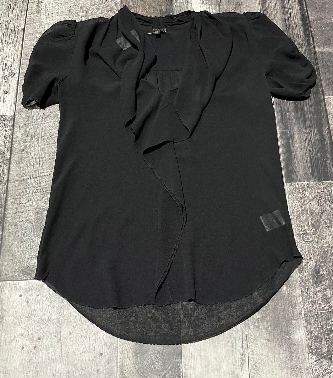 Babaton black sheer blouse - Hers size XXS