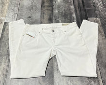 Load image into Gallery viewer, Diesel white low rise pants - Hers size 31
