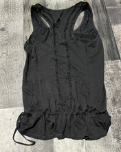 Load image into Gallery viewer, Lululemon black top - Hers no size approx 6-8
