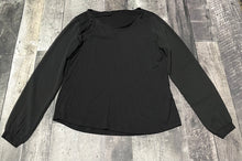 Load image into Gallery viewer, Contemporaine black sheer sleeve top - Hers size M
