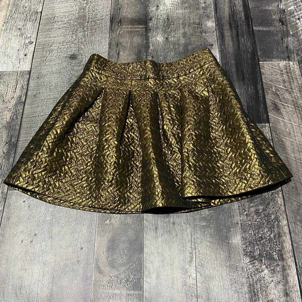 Banana Republic gold skirt - Hers size 0