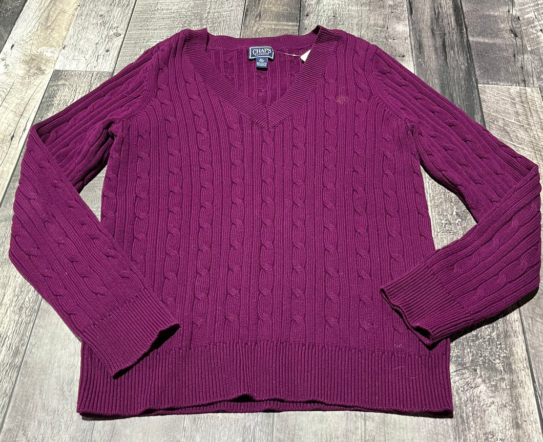 Chaps purple sweater - Hers size XL